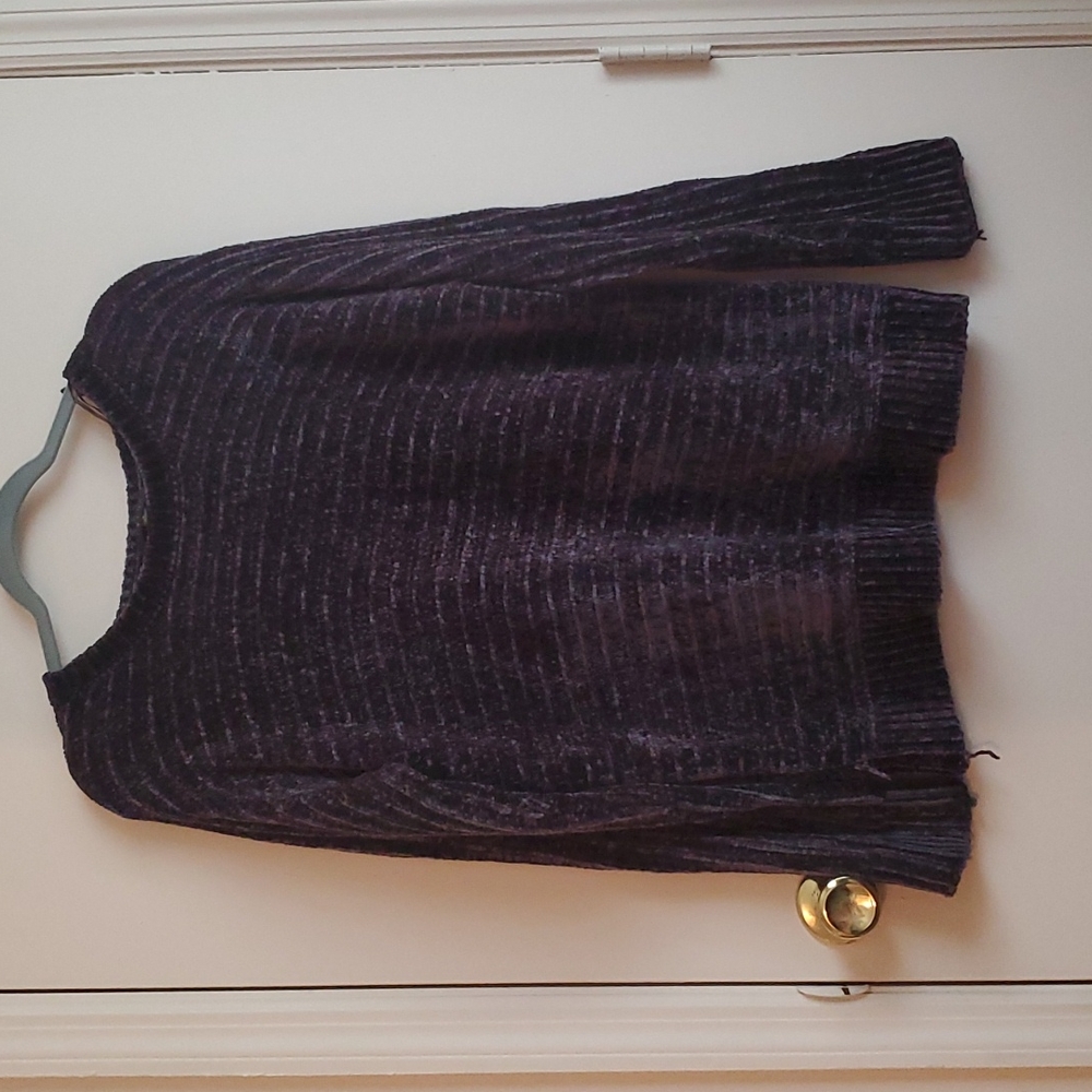 Black Chenille Sweater